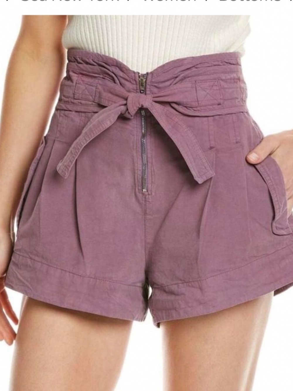 SEA New York purple shorts with tie - Picture 6 of 6